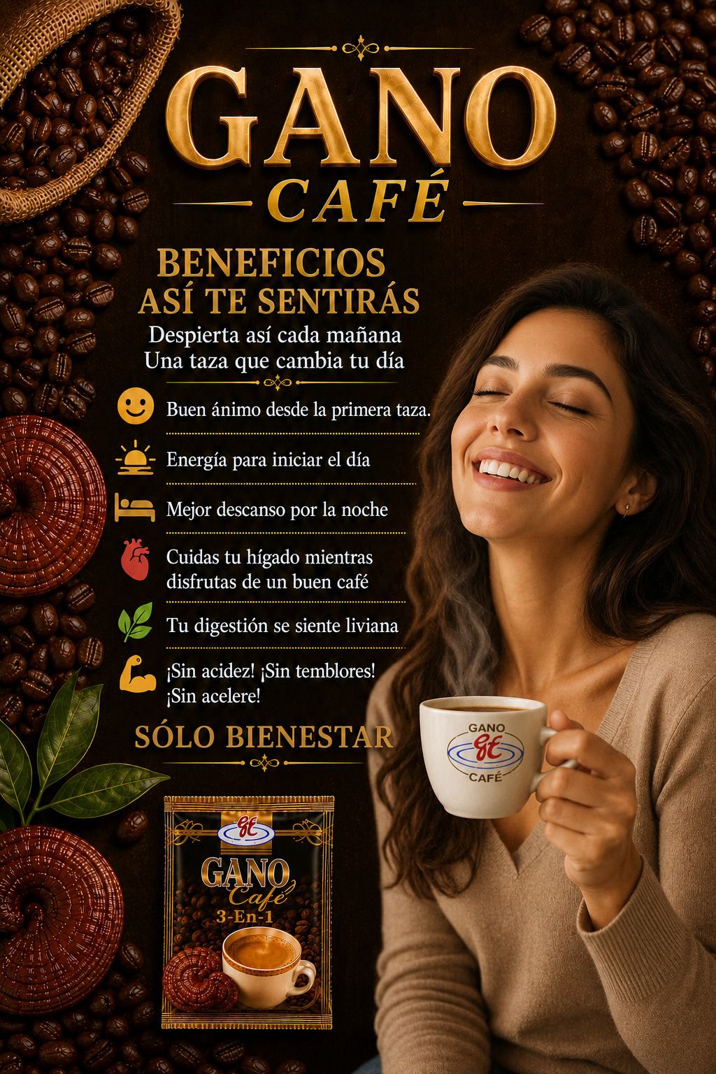 Beneficios Ganova Café